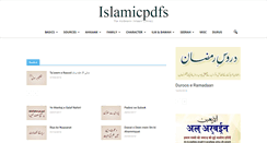 Desktop Screenshot of islamicpdfs.net